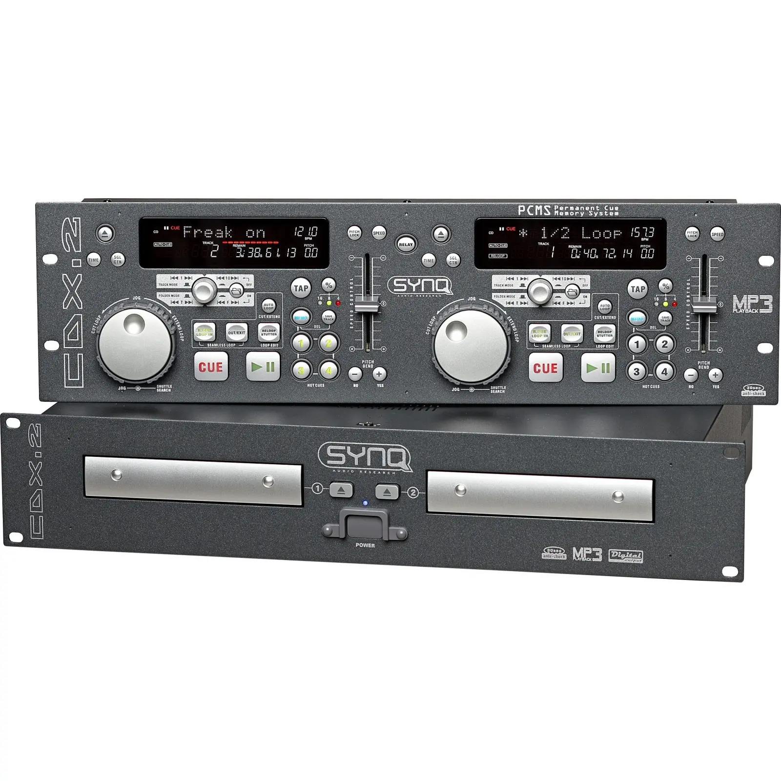 Dubbele Cd-Speler SynQ CDX-2