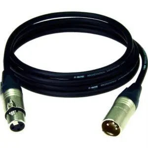 XLR kabel 100m op haspel